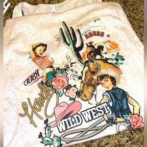 vintage style tank top! not sure on the brand. super cute though!